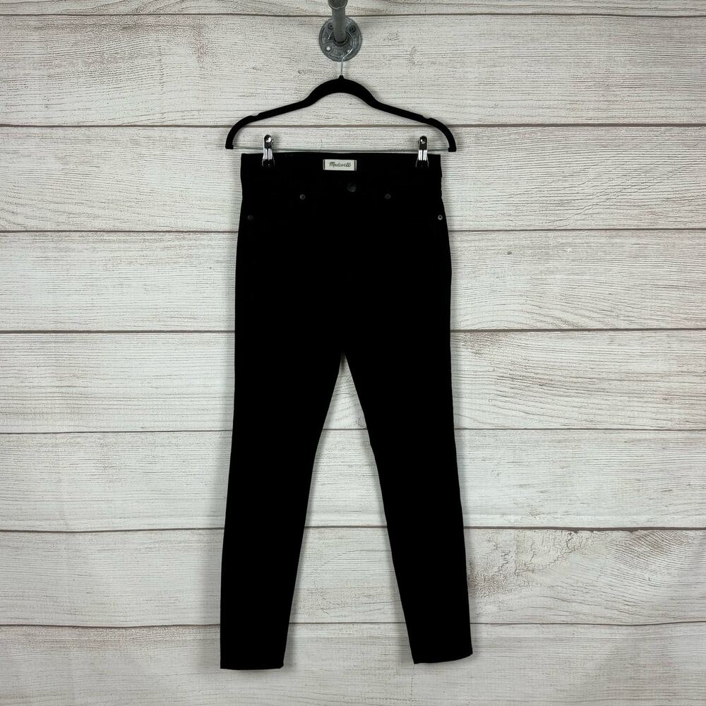 Madewell Women's Black 9 Inch High Rise Skinny Jeans Size 27